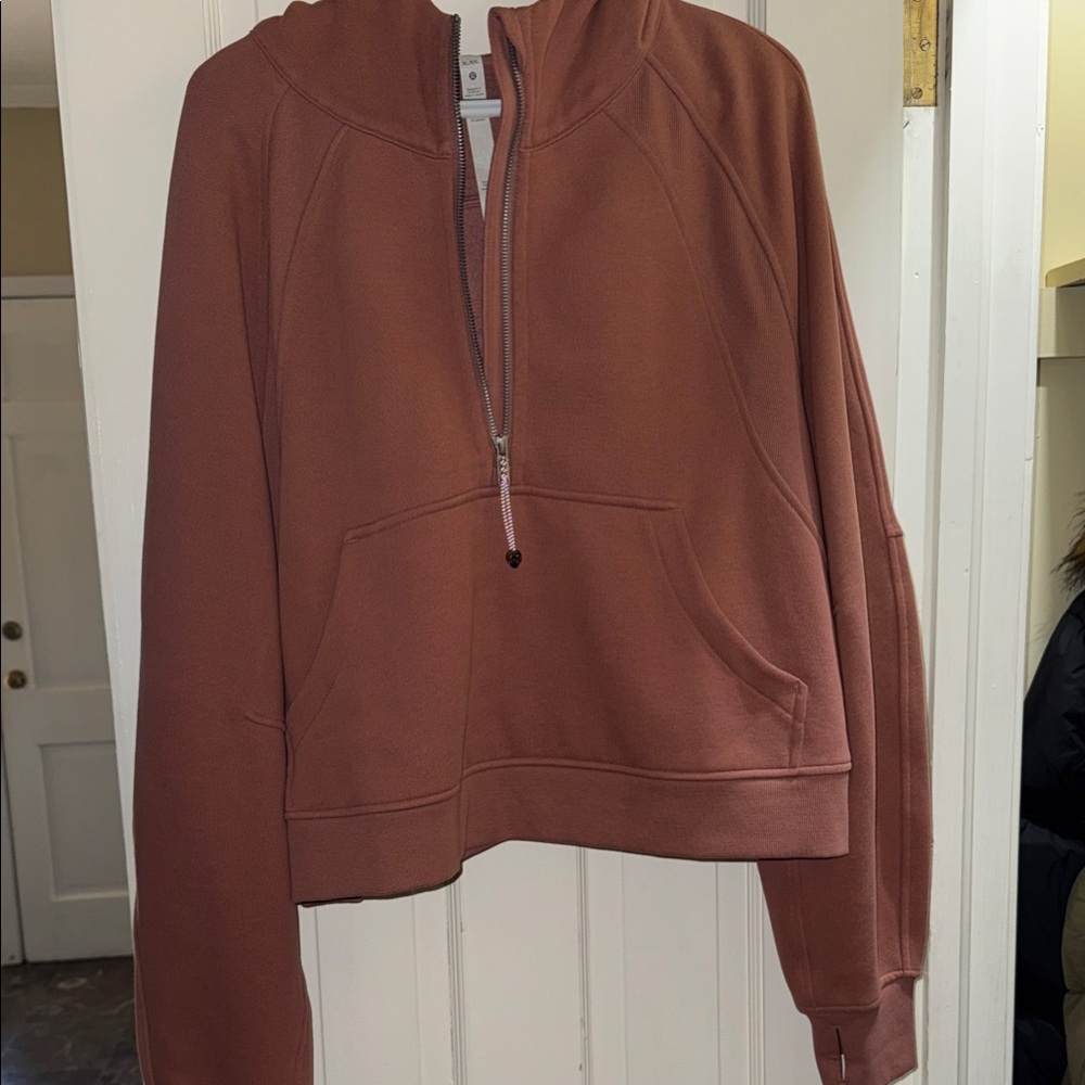 lululemon Scuba pullover half zip Hoodie XL XXL